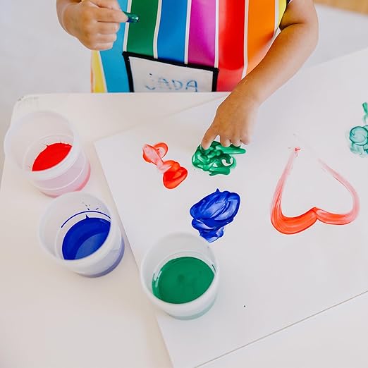 Melissa & Doug Finger Paint Paper Pad (2-Pack, 50-Sheets Each) - 12x18 Inch Art Paper for Kids Activities, Arts and Crafts, and Homeschool Essentials - FSC Certified