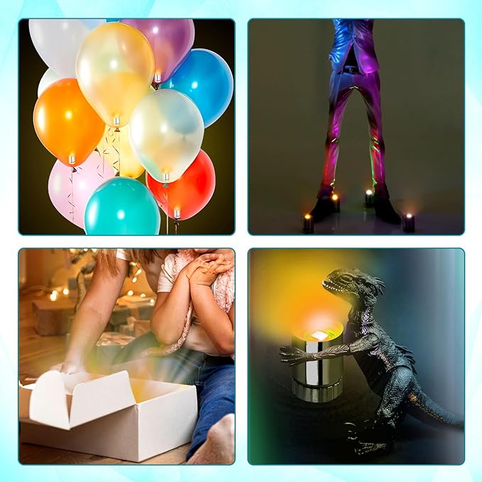 30pcs Miniature LED Lights, Mini Warm White Micro Lights with 15 Extra Battery for Tiny Dollhouse DIY Crafts Party Decor & Model Lighting Battery Operated Small & Bright for Dolls House Accessories