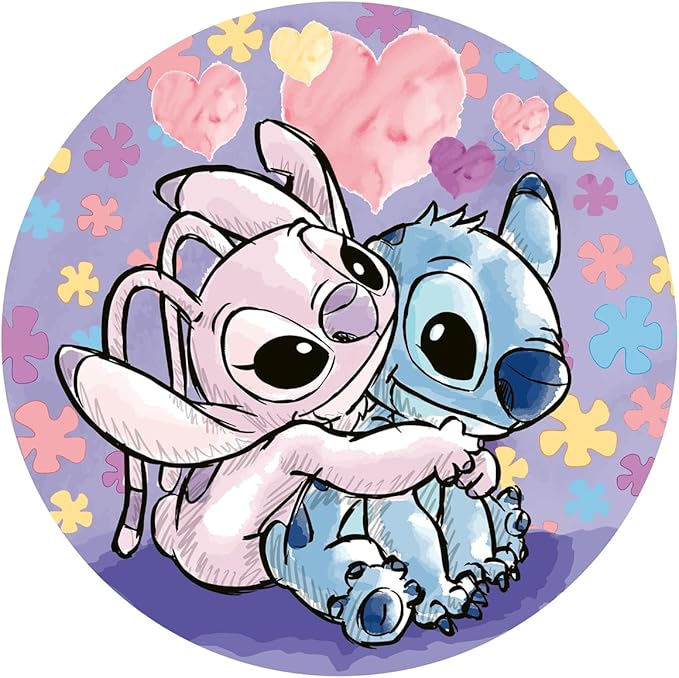 Ravensburger Stitch - Circular 500 Piece Jigsaw Puzzle for Kids - Every Piece is Unique, Pieces Fit Together Perfectly