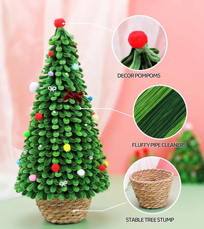 Praisebank Craft Pipe Cleaners for Crafts 400pcs.