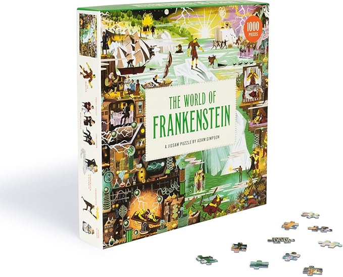 Laurence King The World of Frankenstein 1000 Piece Puzzle