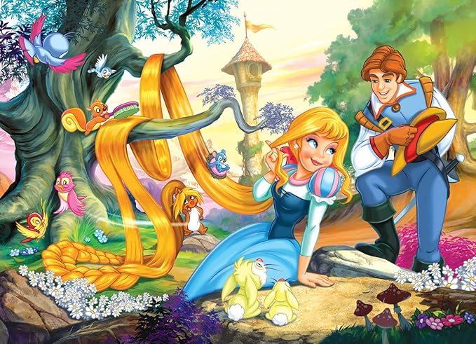 EuroGraphics Beautiful Hair Jigsaw Puzzle (100-Piece)