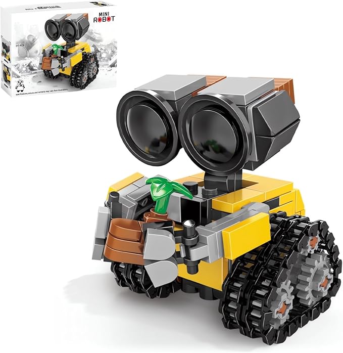 Robot Building Toy Sets for Adults, Technic Wall Engineer Robot Mech Building Kit, 217 Pieces STEM Projects Education Christmas Birthday Creative Gifts for Teens 14+
