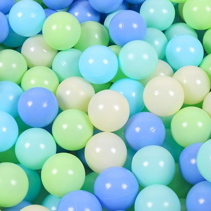 TRENDBOX Ball Pit Balls Plastic Balls for Ball Pit Pool Playpen Babies Kids Children Birthday Parties