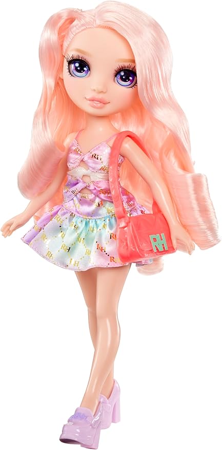Rainbow High My Fashion Style Bella, Pink 11" Fashion Doll with Statement Outfit, Stylish Handbag, Great Toy Gift for Girls Kids Ages 4-12 Years