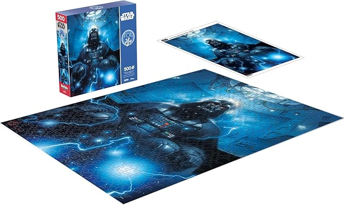 Buffalo Games - Foil Puzzle - Star Wars - Darth Vader's Meditation Chamber - 500 Piece Jigsaw Puzzle