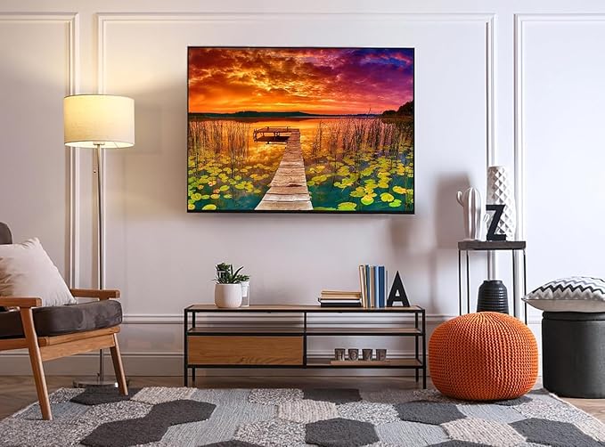 Jigsaw Puzzles 2 Pack 1000 Pieces Hawaii Beach & Lake at Sunset Nature Landscape Impossible Challenging Puzzles for Home Decor Birthday Party Gifts Toy for Men Women