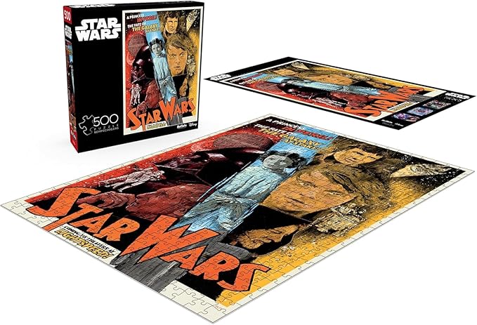 Buffalo Games - Star Wars - The Fate of The Galaxy at Stake! - 500 Piece Jigsaw Puzzle for Adults -Challenging Puzzle Perfect for Game Nights - Finished Size is 21.25 x 15.00