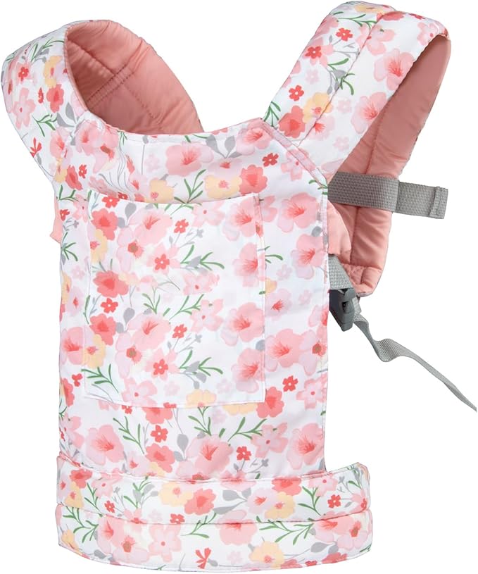 Reborn Baby Doll Carrier Realistic Newborn Baby Dolls Carrier for Little Girls Pink Lightweight Easy Worn