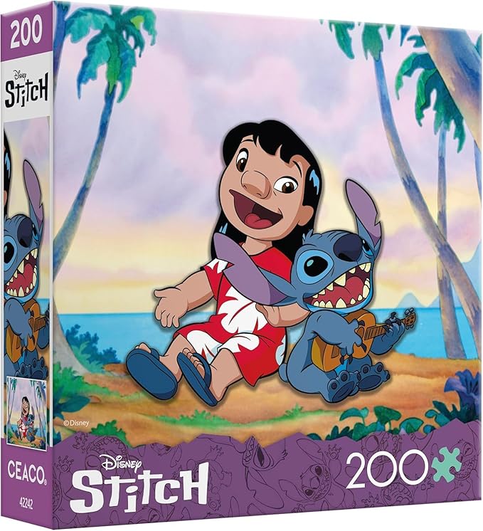 Ceaco - Disney - Stitch - Such A Classic - 200 Piece Jigsaw Puzzle