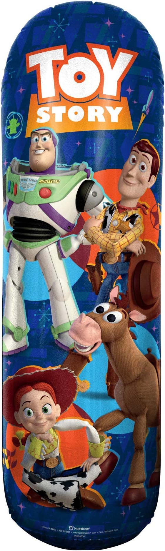 Hedstrom Toy Story 4 Bop Bag Inflatable Punching Bag & Gloves Set, 36 Inch