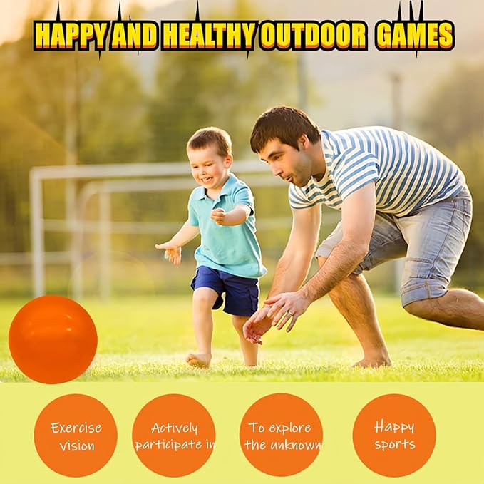 12 Pcs Playground Balls for Kids, 9 Inch Inflatable Bouncy Balls with Pump for Kickball, Dodgeballs, Indoor Outdoor Play Balls