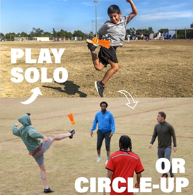 Kickit | The Original Birdie Soccer Trainer | Play Outdoors, Indoors or Backyard, Beach or Tailgate, All Ages Fun & Travel Friendly