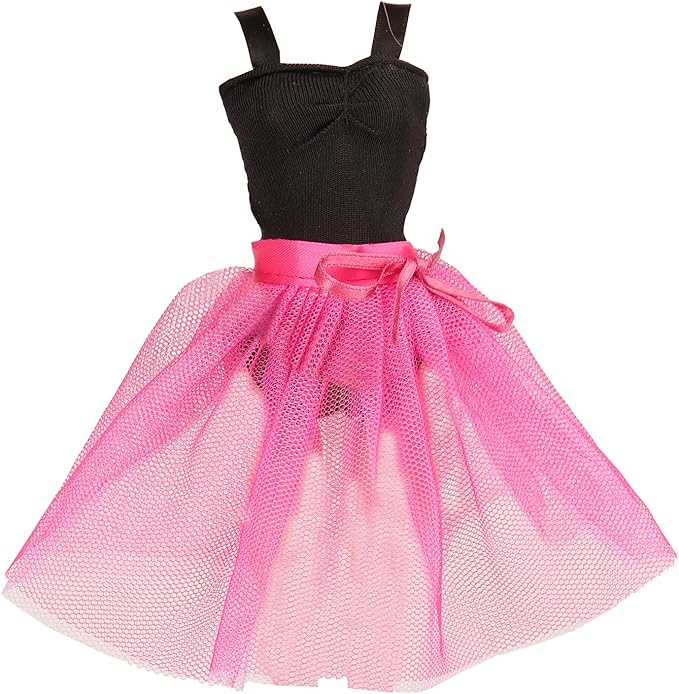 BARWA 3 Sets Ballerina Doll Clothes Ballet Outfits Dance Dresses Costume Mirror Tutu Skirt with 3 Shoes 3 Crown Accessories for 11.5 inch Girl Doll