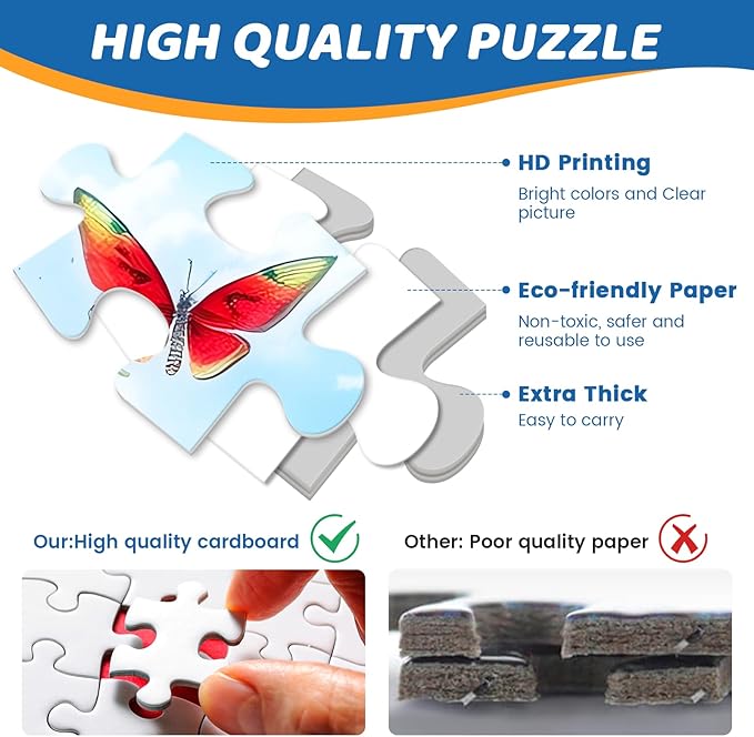 300 Pieces Puzzles for Adults | Lake House Jigsaw Puzzles | Large 300 Piece Puzzle for Children Adults Seniors | Sturdy,Safe | Engaging & Educational Toys Great Gift for Boys Girls 20.5 x 15 in