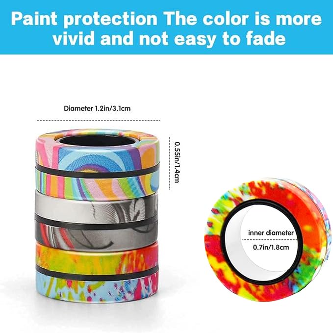 36Pcs Magnetic Rings Fidget Toys Spinner Set Easter Basket Stuffers for Kids Party Favors,Finger Magnet Rings Endless Hours of Fun ADHD Stress Relief Fidget Spinners for Birthday Adults