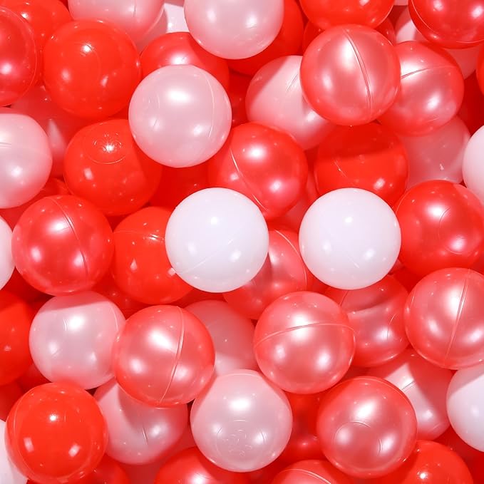 STARBOLO Ball Pit Balls for Toddlers Phthalate Free BPA Free Non-Toxic Crush Proof Play Balls for Toddlers Kids Pool Playhouse Pack of 100 200 500