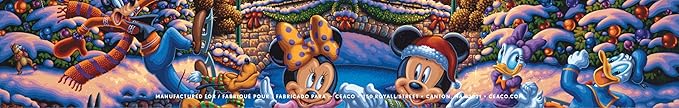 Ceaco - Disney - Dowdle - Mickey and Friends - Skating in Central Park - 1500 Piece Jigsaw Puzzle