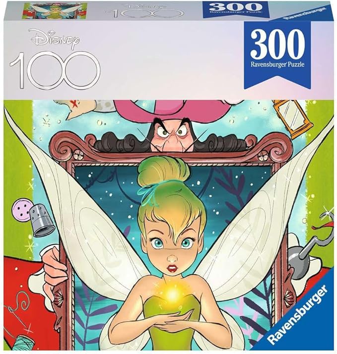 Ravensburger - Puzzle for Adults and Children - 300 Pieces Collector's Puzzle Disney - from 8 Years Old - Tinkerbell