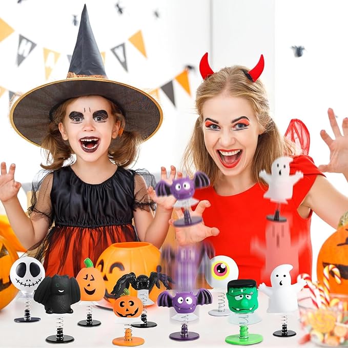 (24Pcs Halloween Spring Man)