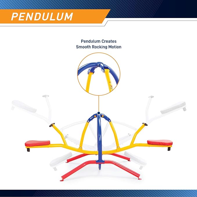 Gym Dandy Pendulum Teeter Totter Seesaw Set TT-320