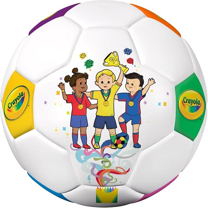 Crayola Officially Licensed Soccer Ball - Celebration Size 5