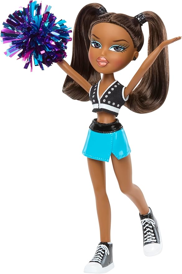 Bratz Play Sportz Sasha Fashion Doll with Accessories, Cheerleading