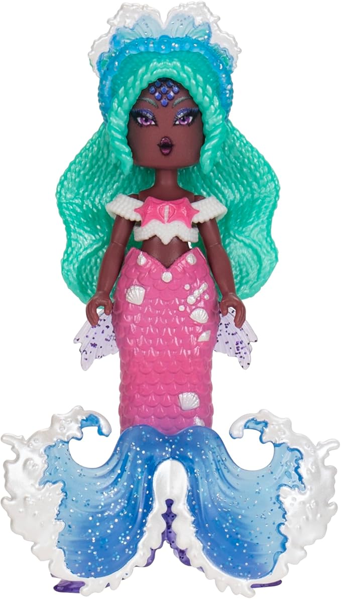 Royale High 3” Water Mermaid Fashion Doll - 1 Figure with 9 Fashion Accessories - Virtual Item Code Included - Series 3 - Ages 5+