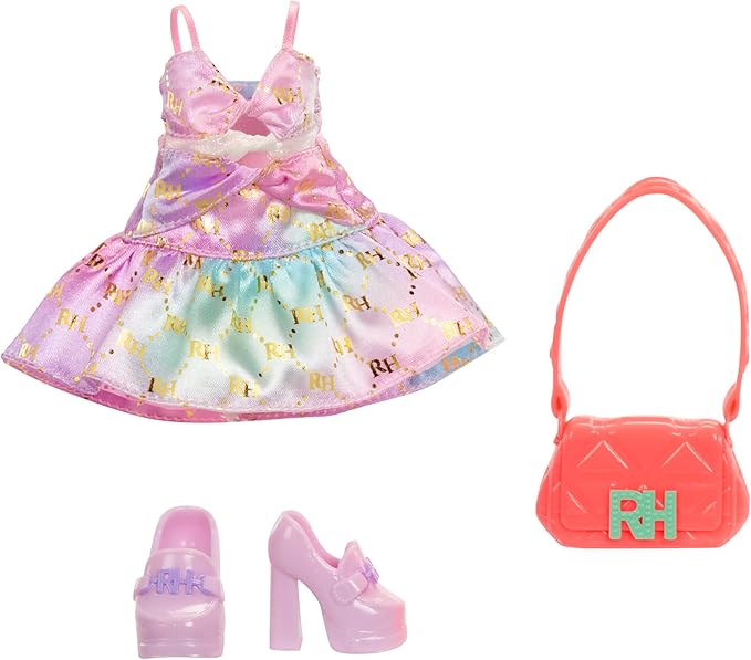 Rainbow High My Fashion Style Bella, Pink 11" Fashion Doll with Statement Outfit, Stylish Handbag, Great Toy Gift for Girls Kids Ages 4-12 Years