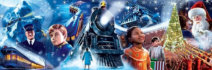 MasterPieces 1000 Piece Christmas Jigsaw Puzzle - Polar Express Panoramic - 13"x39"
