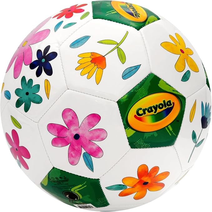 Crayola Official Soccer Ball - Unisex Kids - CRAY401BL Flower Size 5