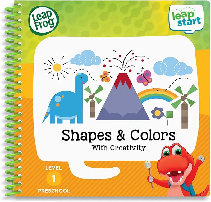 LeapFrog LeapStart Preschool Activity Book: Shapes and Colors and Creativity