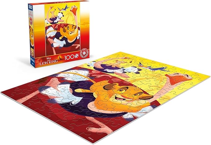 Ceaco Ostrich Race Foil 100PC Puzzle