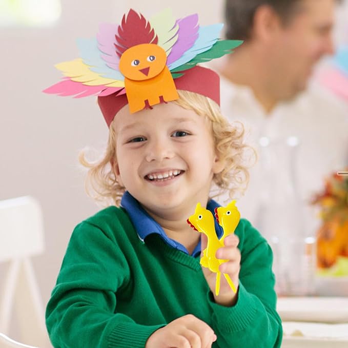 100Pack Finger Slingshot Chicken Rubber,Flick Stretchable Chicken Toys,Funny Stretchy Prank Gag Toys for Christmas Chicken Party Favors,Novelty Gifts,Thanksgiving Activity