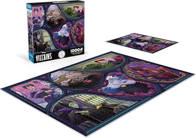 Ceaco - Disney - Villains & Their Pets - 1000 Piece Jigsaw Puzzle