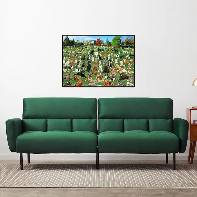 1000 Piece Puzzle For Adults 101 Lawn Puppies Puzzles For Adults 1000 Pieces Dogs Park Jigsaw Puzzles 1000 Pieces For Adults 101 Puppy Group Photo Puzzle 1000 Pieces, 1000 Piece Puzzle Dog 1000 Puzzle