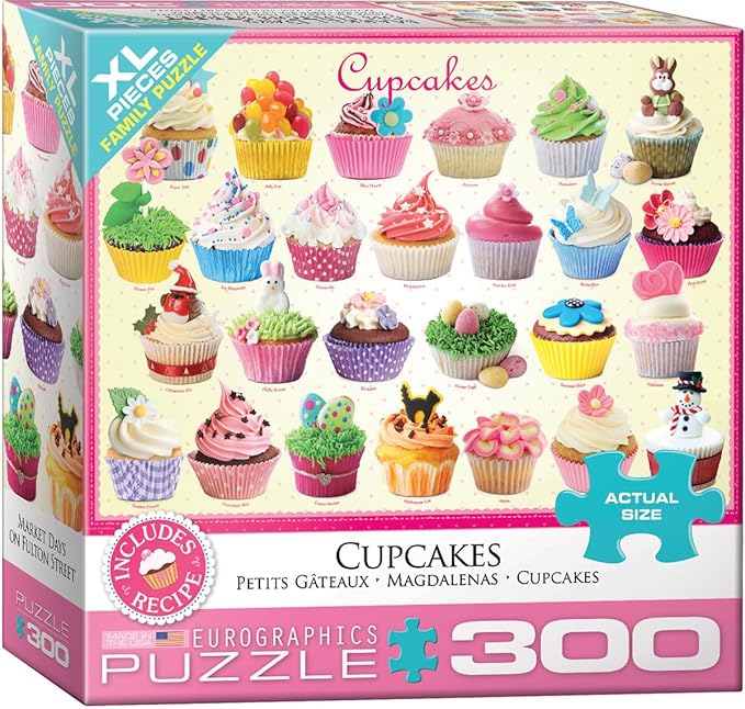 Cupcakes Puzzle, 300-Piece