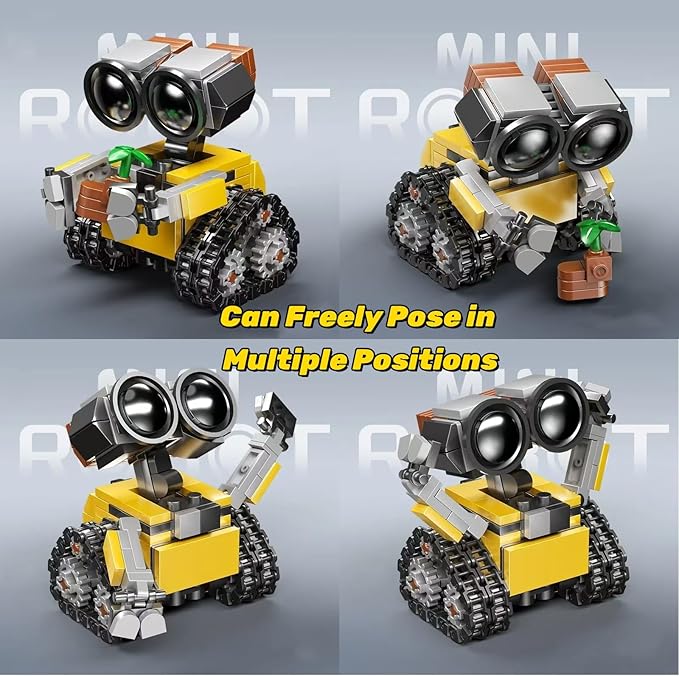 Robot Building Toy Sets for Adults, Technic Wall Engineer Robot Mech Building Kit, 217 Pieces STEM Projects Education Christmas Birthday Creative Gifts for Teens 14+