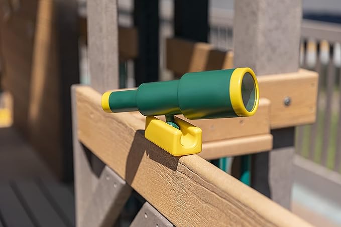 Squirrel Products Pirate Telescope - Swing Set Accessories Replacements & Additions - Active Outdoor Play for Boys & Girls Ages 3 & Older