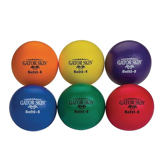 S&S Worldwide Gator Skin Softi 5 Set of 6