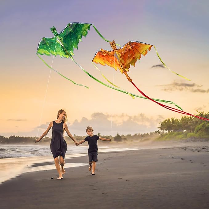 Simxkai Kite for Kids Adults,Easy to Fly(1 Pack & 2 Pack & 3 Pack & 4 Pack)