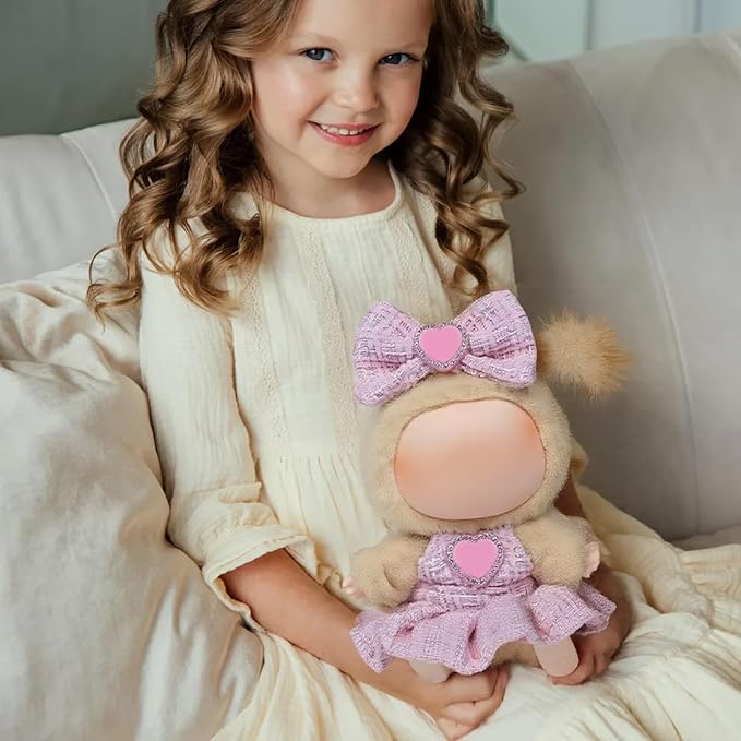 6.7 Inch Doll Cute Clothing Set with Accessories The for Birthdays Christmas and More for Doll Lovers Style_14