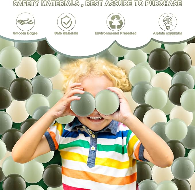 Clear Ball Pit Balls - Crush Proof Plastic Toy Balls for Boys and Girls