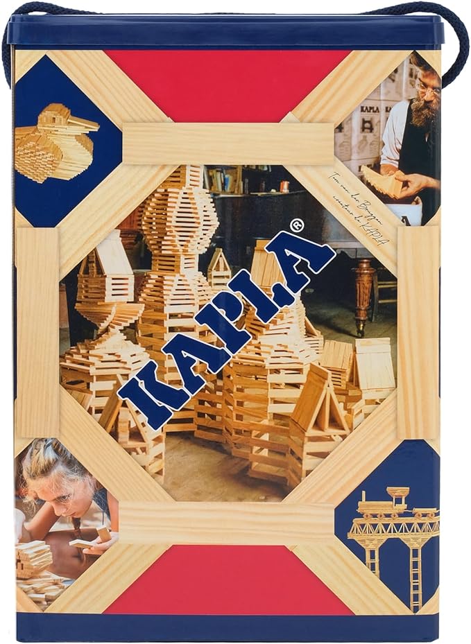 KAPLA Wooden Construction kit 200 Bricks