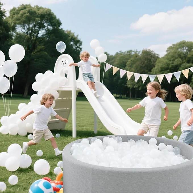 STARBOLO Ball Pit Balls for Toddlers Phthalate Free BPA Free Non-Toxic Crush Proof Play Balls for Toddlers Kids Pool Playhouse Pack of 100 200 500