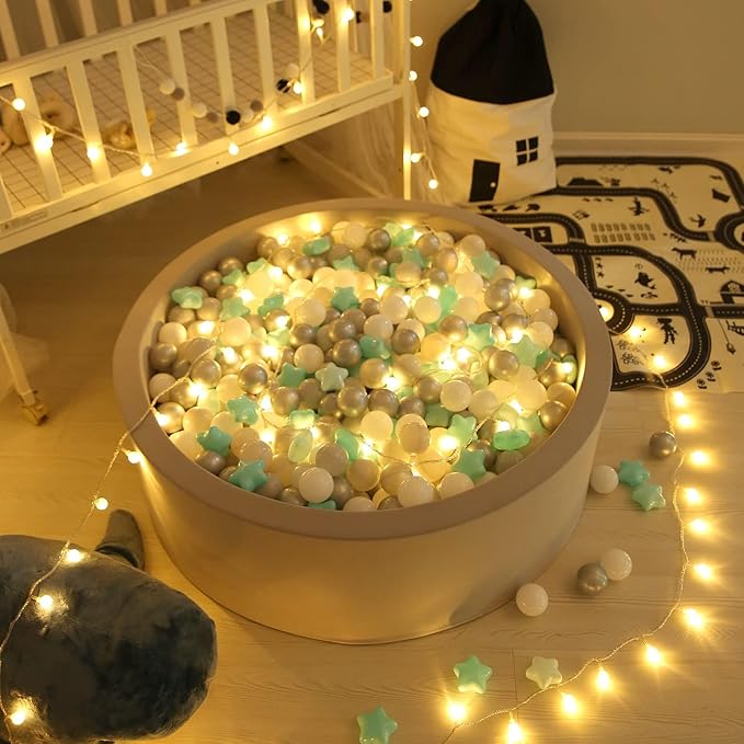 GOGOSO Ball Pit Balls for Toddlers Kids Plastic Balls for Ball-Pit Playpen Pool Baby Play Pastel BPA-Free Non Toxic Play Pastel Crush Proof Bal 50 100 200 500 1000 Count