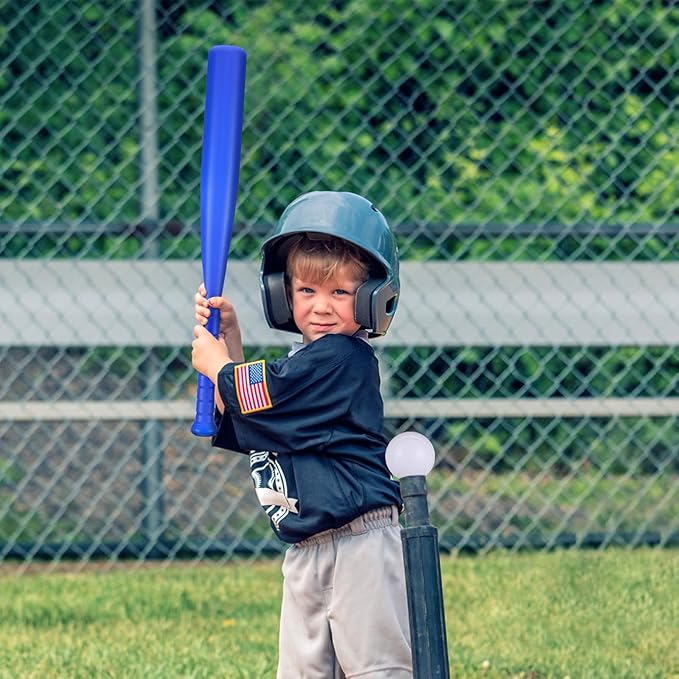 TOYANDONA 6pcs Kids Outdoor Baseball Practice Toys Children Toddlers Baseball Bats Baseballs Batting Skill Training Kids Toddlers