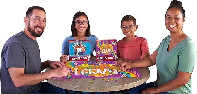 RoseArt - Peanuts - 100 Piece Jigsaw Puzzle for Kids and Adults