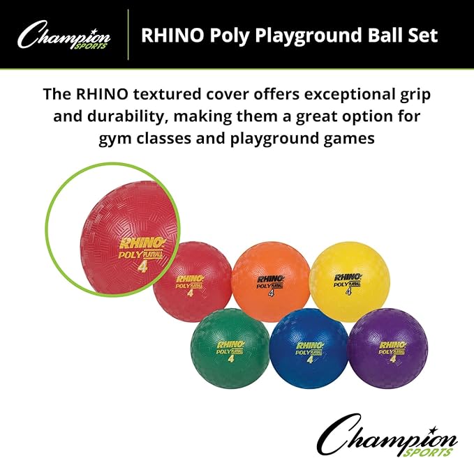 Champion Sports Poly Playground Ball Set
