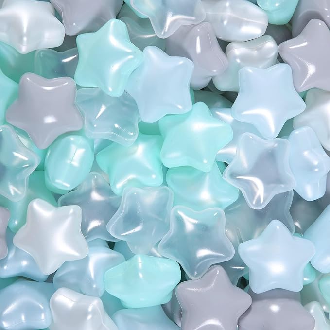 GOGOSO Ball Pit Balls for Toddlers Kids Plastic Balls for Ball-Pit Playpen Pool Baby Play Pastel BPA-Free Non Toxic Play Pastel Crush Proof Bal 50 100 200 500 1000 Count